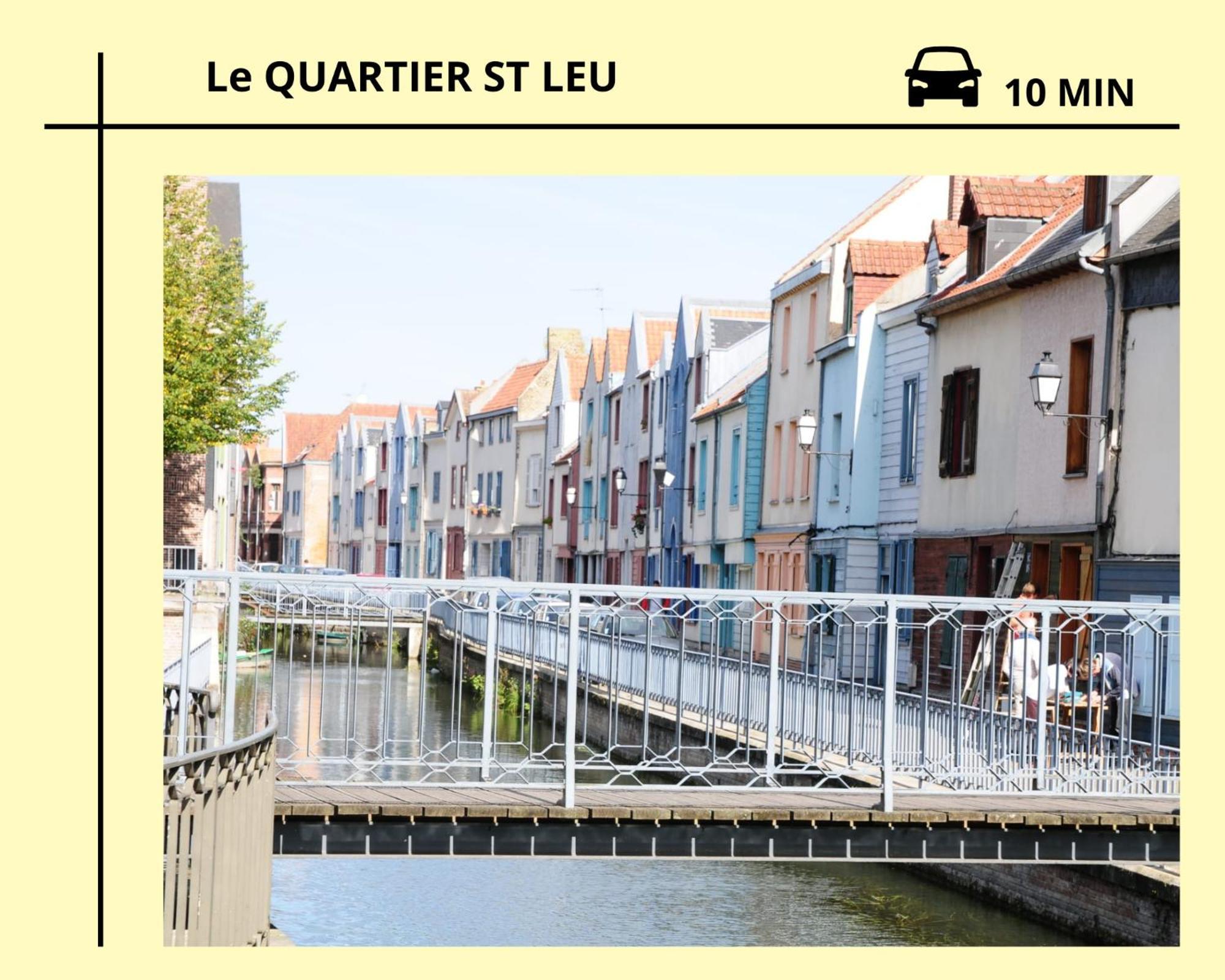 Dewailly, 2 Chambres, 3 Lits, Elegant, 700M Centre Ville Amiens Exterior foto